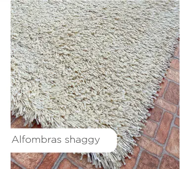 Alfombras instaladas Shaggy